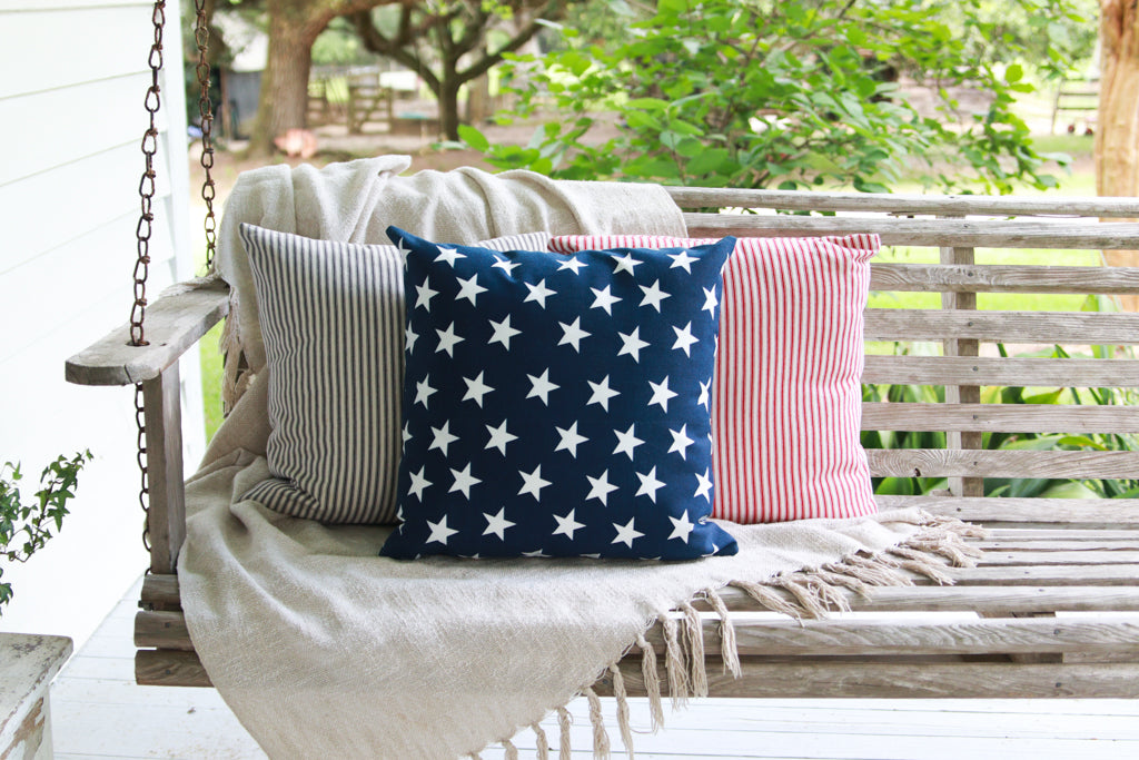 Blue Star Pillowcover