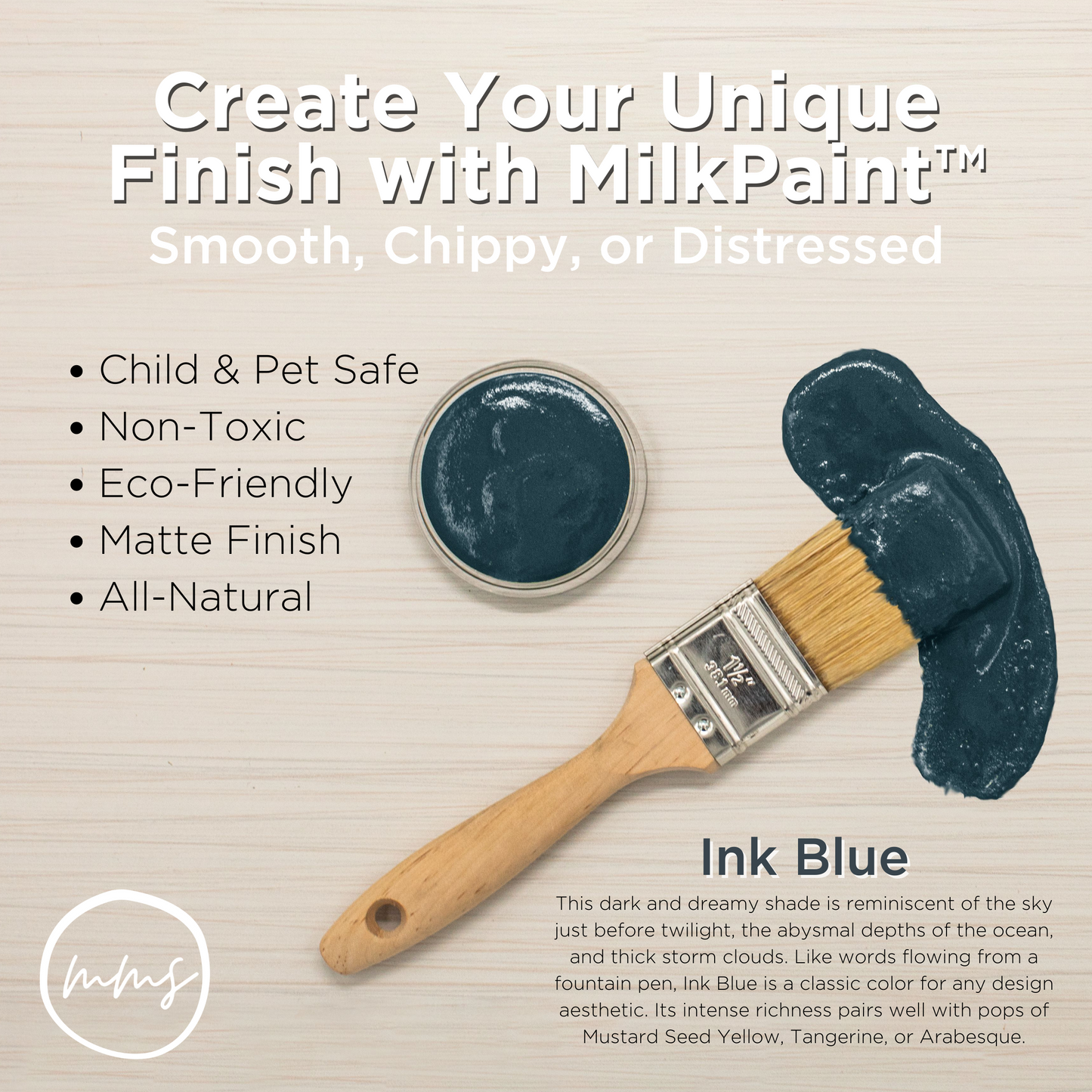 Ink Blue MilkPaint™